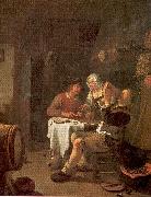 MIERIS, Frans van, the Elder The Peasant Inn oil